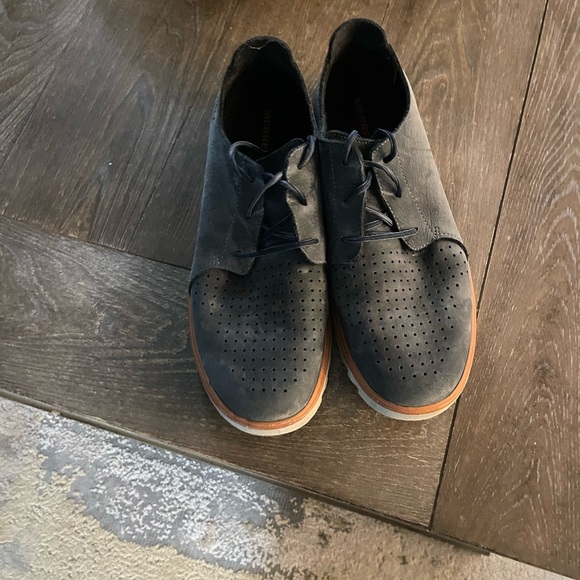 Men\'s Black Leather Casual Shoes